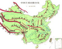 中国主要山脉