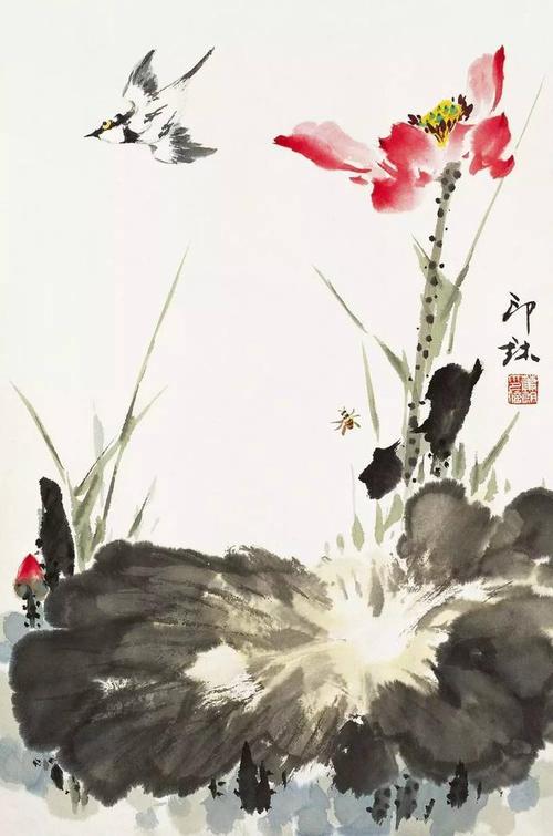 中国画的特点举例说明，融合型中国画的特点