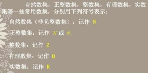 正整数集包括什么