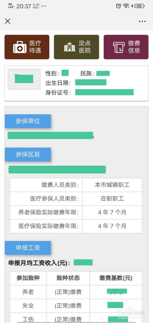 怎么查询五险缴纳情况