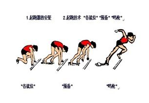 小学体育站立式起跑动作要领，100米站立式起跑动作要领
