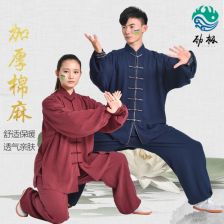 冬季太极服什么面料好，李宁牌秋冬季太极服