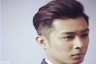 脸大适合什么发型男图片，脸大适合什么发型男小学生