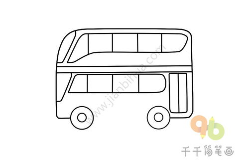 看图写话双层公共汽车