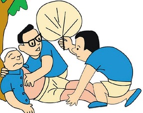 中暑怎么缓解最快方法头疼呕吐，中暑怎么缓解最快方法藿香正气水