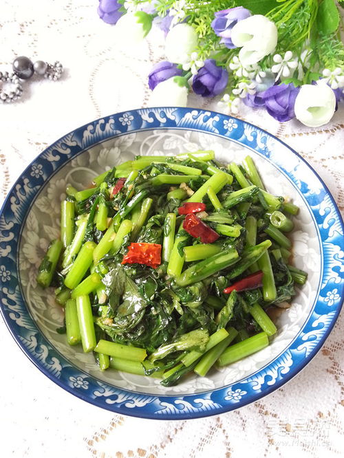 清炒茼蒿的家常做法