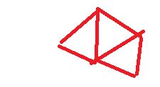 移动图中两根火柴,让它变成一个汉字