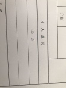 个人简历户籍怎么填写模板，个人简历户口所在地怎么填写