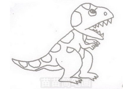 霸王龙最难怎么画
