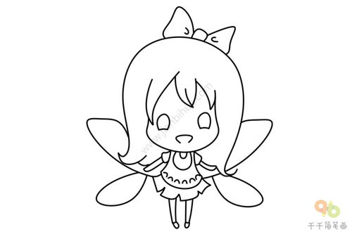 小花仙简笔画 人物，小花仙简笔画夏安安