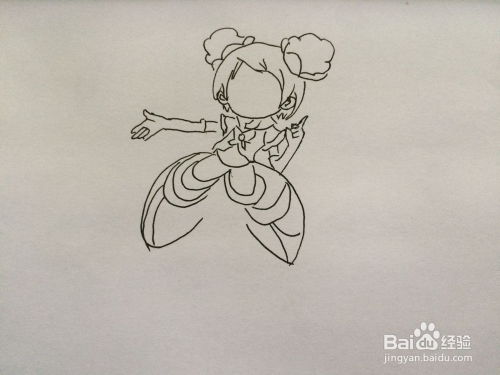 小花仙精灵王简笔画 小花仙精灵王怎么画
