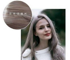 亚麻灰棕色染发效果图，亚麻灰美缝效果图