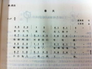 关于春天的歌有什么