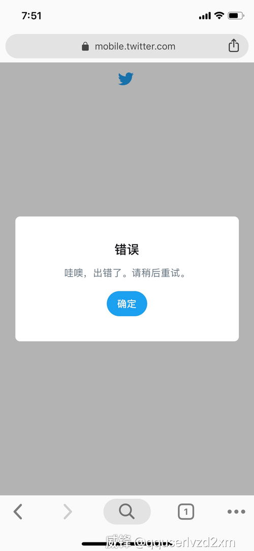 淘宝上购买的推特账号登录不了