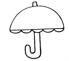 雨伞怎么用英语说，简笔雨伞怎么画