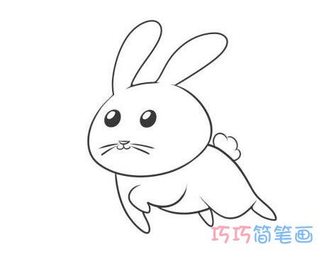 怎么画兔子简单画法