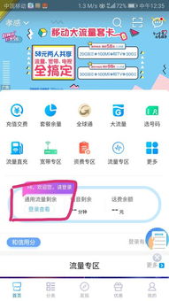 移动怎么查询流量剩余