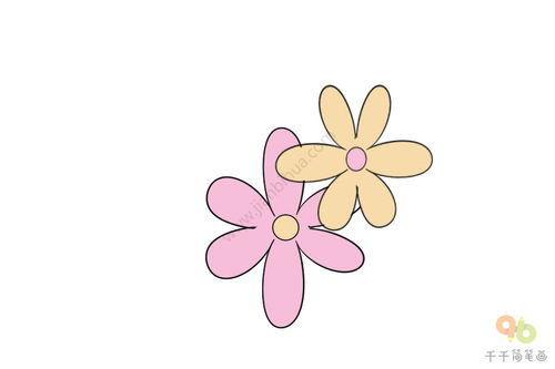 桃花花瓣怎么画，向日葵花瓣怎么画