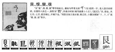 艮的读音和意思，既的读音