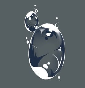 水滴怎么画素描