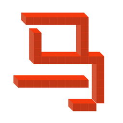马赛克字体设计，马赛克字体图片