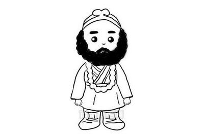 沙和尚怎么画简单又好看，沙和尚怎么画超好看