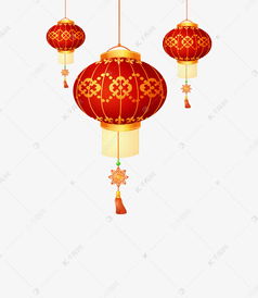 春节灯笼图片，春节灯笼怎么画