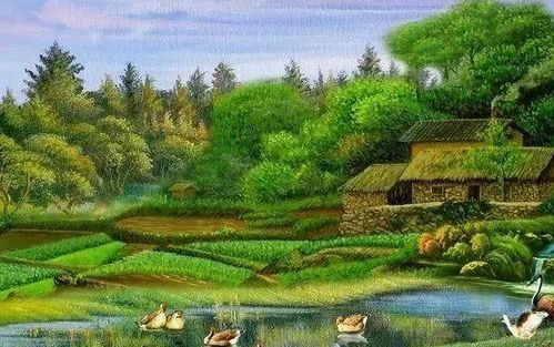 描写田园风光的古诗