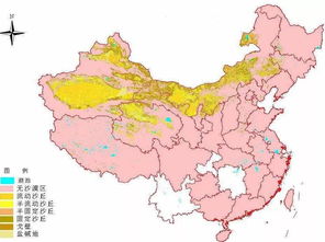 中国的沙漠分布在哪些省?
