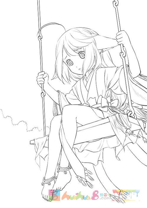 狐妖小红娘简笔画 q版 简单，狐妖小红娘简笔画全身