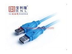 怎样用两头都是USB接口的数据线把两台电脑连接起来传输文件?