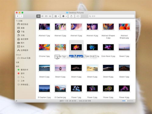 苹果笔记本壁纸怎么设置