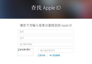 如何找回苹果id账号密码