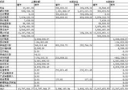 资产负债表模板，长期借款资产负债表怎么填