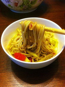 面条英文怎么读音