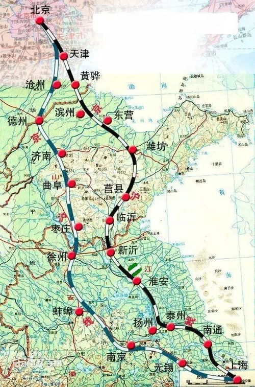 京沪高铁都经过哪些站?