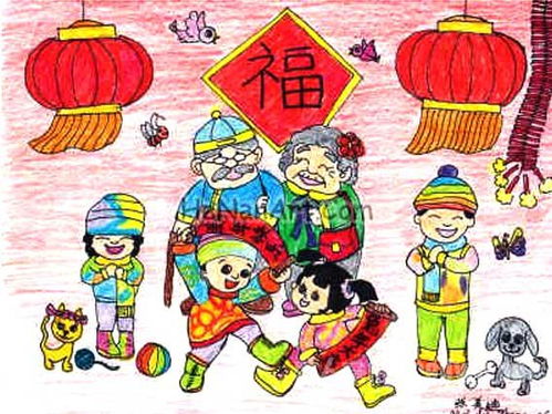 画一幅春节的画简单2022，画一幅春节的画 手抄报