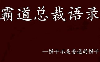 霸道总裁语录100金句女人，霸气高冷到爆的句子