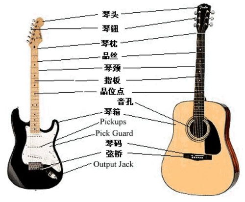 吉他一共有几根弦