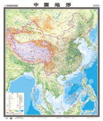 中国竖版地图的竖版特点