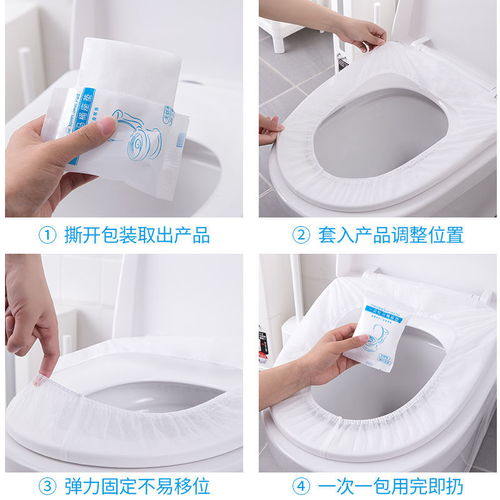一次性坐便套怎么套，坐便套怎么套上去