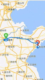 青岛到菏泽多远多少公里:距离530公里