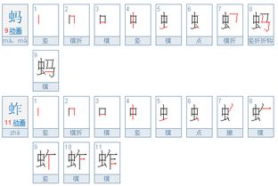哪的笔顺，宽的笔顺