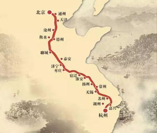 隋炀帝开凿大运河从哪到哪