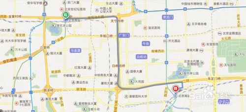 从北京西站到北京南站坐几路公交车?在哪里坐?