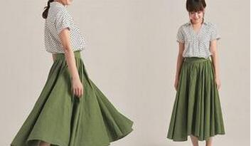不然女装棉麻连衣裙，棉麻女夏装