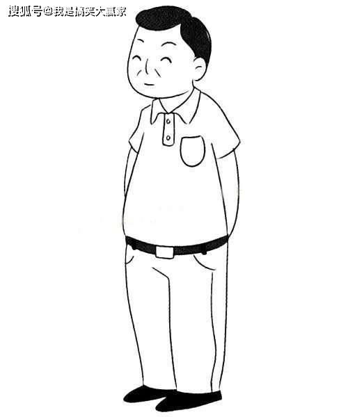 爸爸头像简笔画怎么画