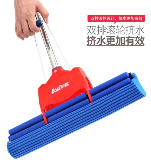 大卫拖把怎么换海绵头?
