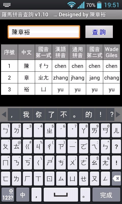 韩语 罗马拼音