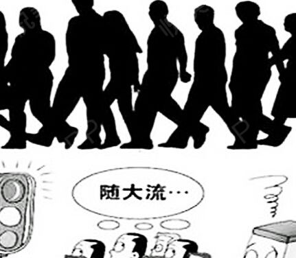 你们怎么看待那些盲目跟风的人?